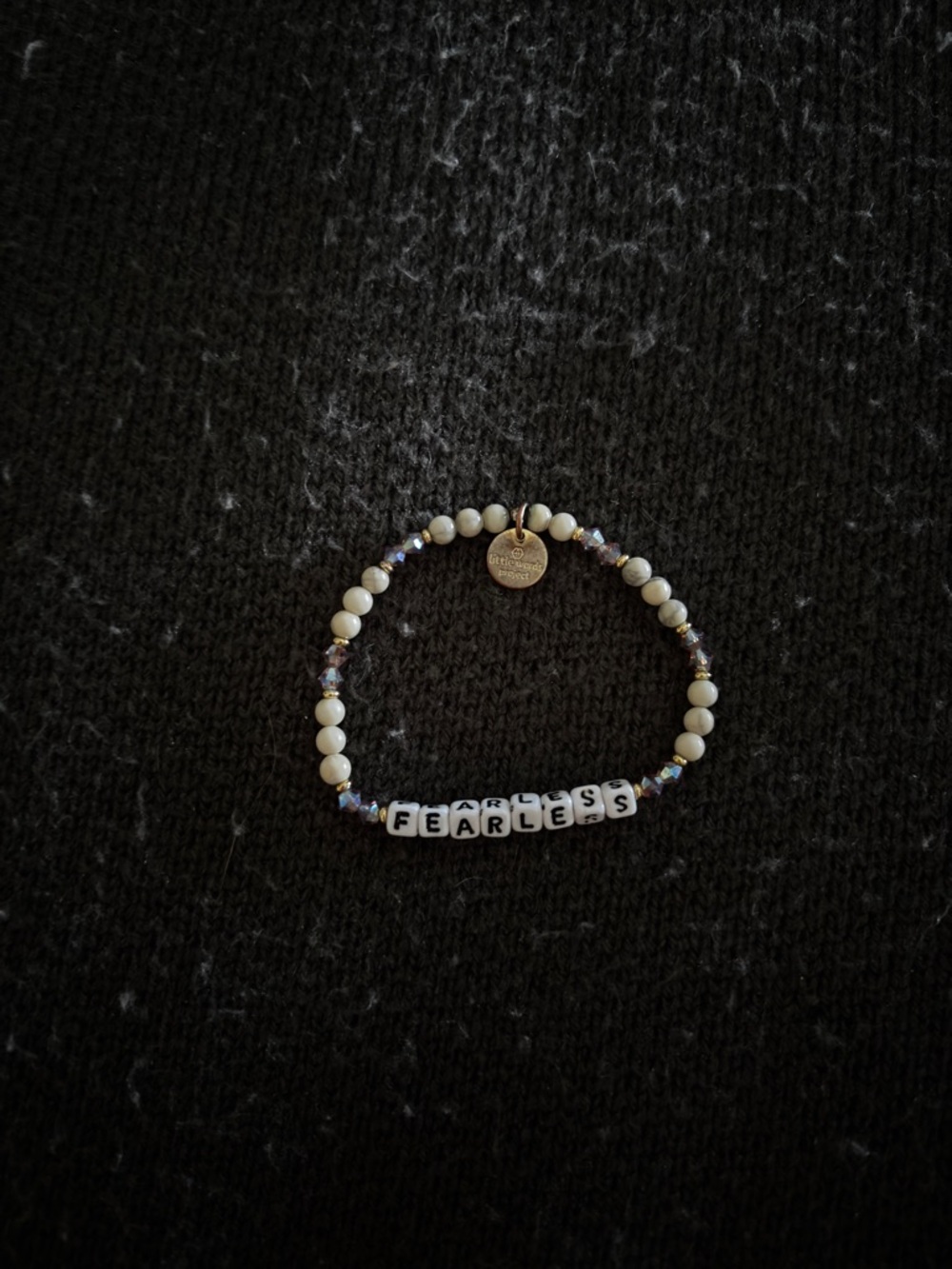 LWP LITTLE WORDS PROJECT BRACELET FEARLESS